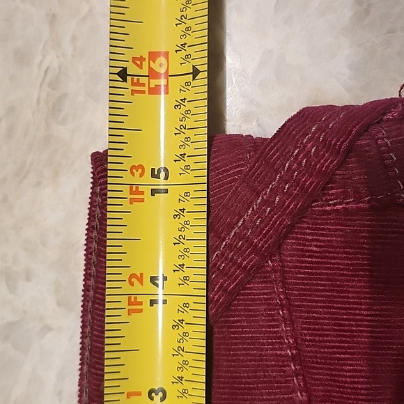 RARE! Free People 16.5" EXTREME FLARE! NWOT! Y2K Corduroy Low Rise Flared Jeans! - Picture 13 of 16